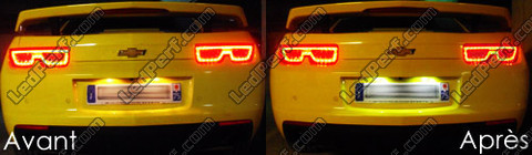 LED targa Chevrolet Camaro
