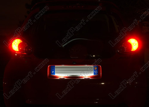 LED targa Citroen C1