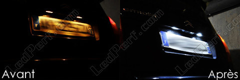 LED targa Citroen C2