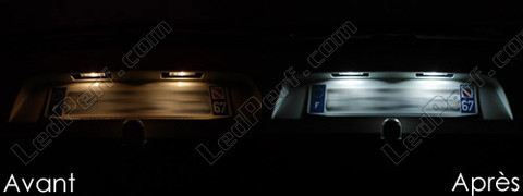LED targa Citroen C4 Aircross