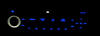 LED Autoradio RD4 blu Citroen C4