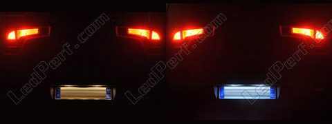 LED targa Citroen C5 I