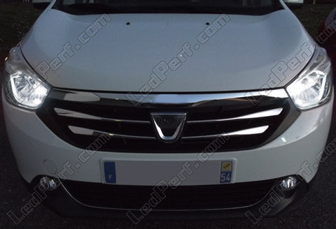 LED Indicatori di posizione bianca Xénon Dacia Dokker
