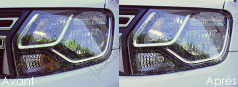 LED indicatori di direzione cromati Dacia Duster