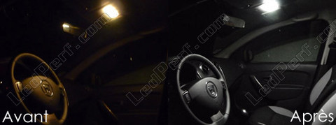 LED Plafoniera anteriore Dacia Sandero 2