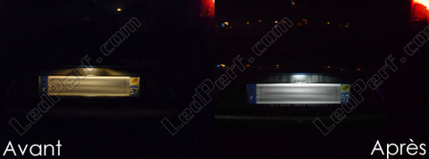 LED targa Dacia Sandero 2