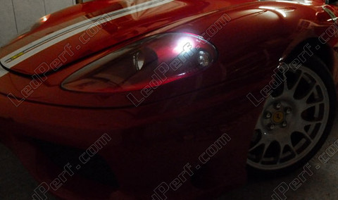 LED Indicatori di posizione bianca Xénon Ferrari F360 MS