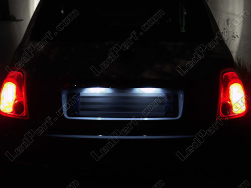 Kit di illuminazione della targa a LED (bianca Xenon) per Fiat 500