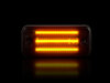 Illuminazione massima delle frecce laterali dinamiche a LED per Fiat Ducato III