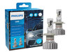 Confezione di lampadine a LED Philips per Fiat Grande Punto / Punto Evo - Ultinon PRO6000 omologate