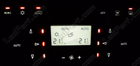 LED illuminazione climatizzazione automatica bianca Fiat Grande Punto Evo