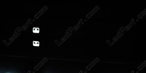 LED illuminazione comando del tettuccio bianca Fiat Grande Punto Evo