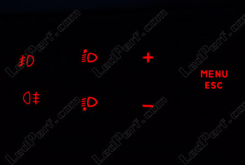 LED illuminazione devioluci rossa Fiat Grande Punto Evo