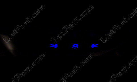 LED plafoniera blu Fiat Stilo
