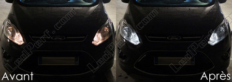 LED Indicatori di posizione bianca Xénon Ford C MAX MK2