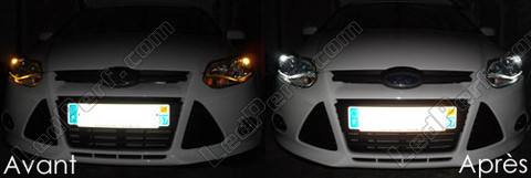 LED Indicatori di posizione bianca Xénon Ford Focus MK3