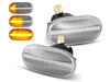 Indicatori di direzione laterali sequenziali a LED per Honda Accord 8G - Versione chiara