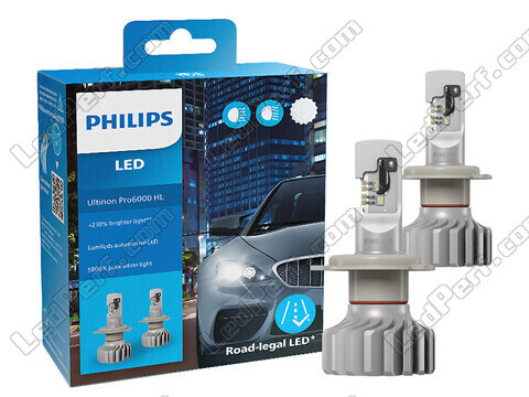 Confezione di lampadine a LED Philips per Hyundai I20 II - Ultinon PRO6000 omologate