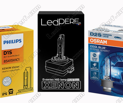 Lampadina Xenon originale per Hyundai I40, Marchi Osram, Philips e LedPerf disponibili in: 4300K, 5000K, 6000K e 7000K