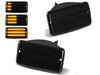 Frecce laterali dinamiche a LED per Jeep Wrangler II (TJ) - Versione nera fumé