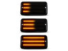 Illuminazione delle frecce laterali dinamiche nere a LED per Jeep Wrangler II (TJ)