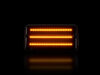 Illuminazione massima delle frecce laterali dinamiche a LED per Jeep Wrangler II (TJ)