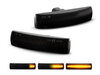 Frecce laterali dinamiche a LED per Land Rover Discovery IV - Versione nera fumé