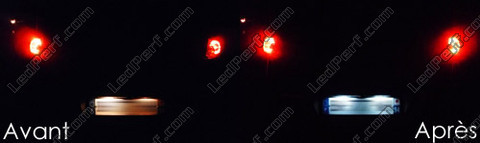 LED targa Mazda 3 phase 1
