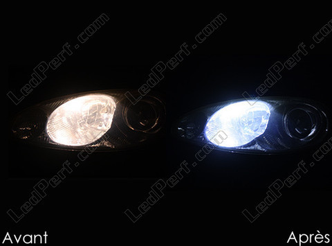 LED Indicatori di posizione bianca Xénon Mazda MX 5 Phase 2 prima e dopo
