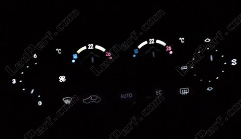 LED climatizzazione manuale Mercedes C-Klasse (W203)