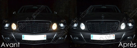 LED Indicatori di posizione bianca Xénon Mercedes E-Klasse (W211)