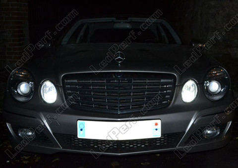 LED Indicatori di posizione bianca Xénon Mercedes E-Klasse (W211)
