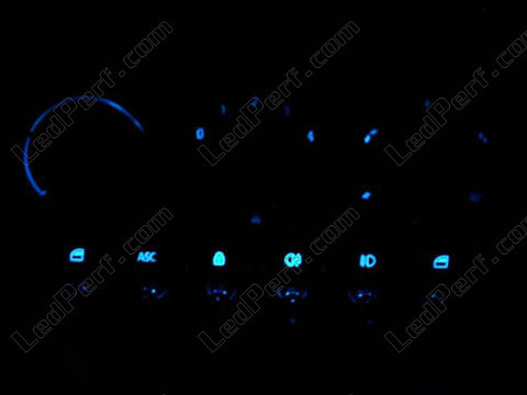 LED illuminazione climatizzazione blu Mini Cooper II (R50/R53)
