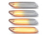 Illuminazione degli indicatori di direzione laterali sequenziali trasparenti a LED per Mini Countryman (R60)