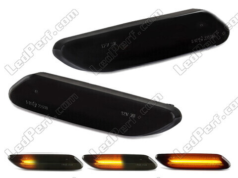 Frecce laterali dinamiche a LED per Mini Countryman (R60) - Versione nera fumé