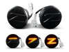 Frecce laterali dinamiche a LED per Nissan 370Z - Versione nera fumé