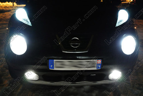 lampadina fari/fari al gas Xenon Nissan Juke 5000K Michiba Diamond white LED