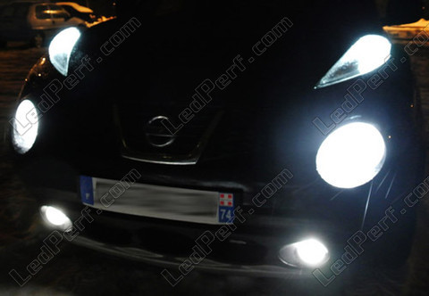 lampadina fari/fari al gas Xenon Nissan Juke 5000K Michiba Diamond white LED