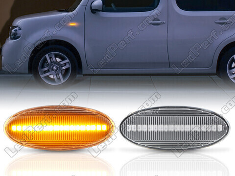Frecce laterali dinamiche a LED v2 per Nissan Note (2009 - 2013)