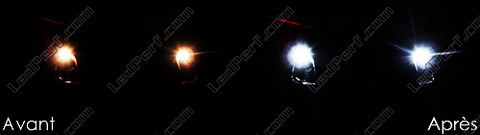 LED Indicatori di posizione bianca Xénon Nissan Note