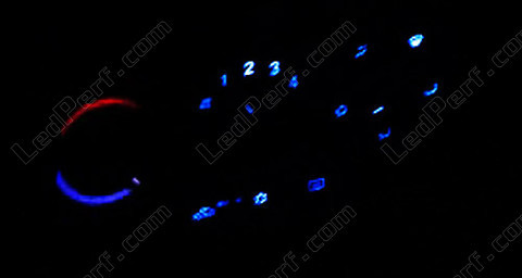 LED climatizzazione manuale blu Opel Astra G