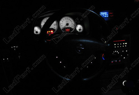 LED quadro di bordo bianca Opel Astra G