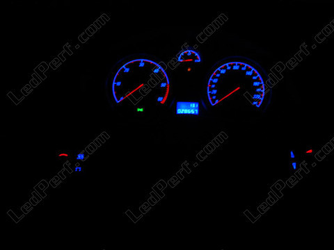 LED comando a volante blu Opel Astra H sport