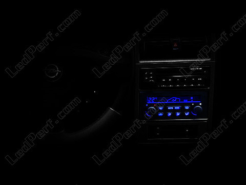 LED climatizzazione automatica blu Opel Corsa C