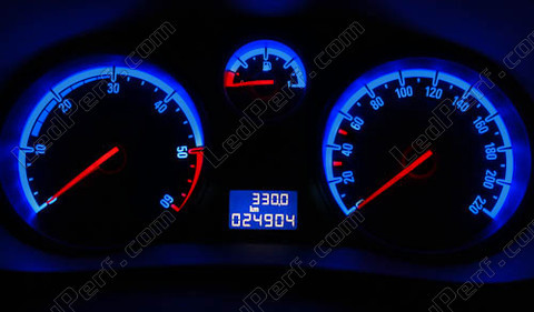 LED contatore blu Opel Corsa D