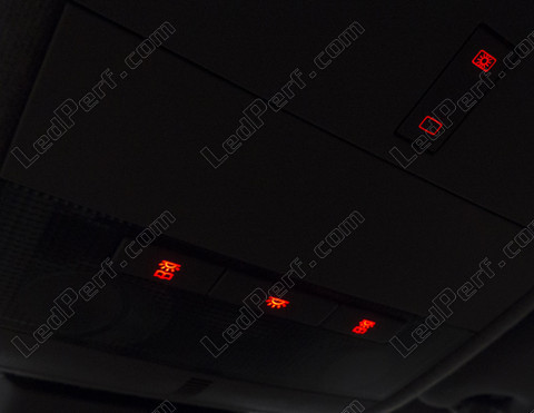 LED plafoniera rossa Opel Corsa D