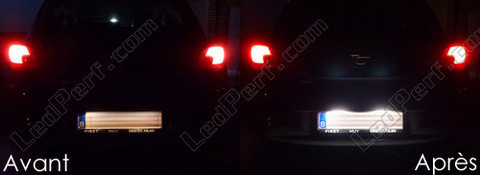 LED targa Opel Corsa E