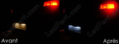 LED targa Opel Vectra C