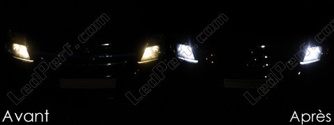LED Indicatori di posizione bianca Xénon Opel Vectra C
