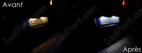 LED targa Opel Zafira B